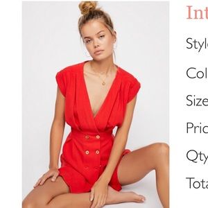 Free People Open Back Sun Dress